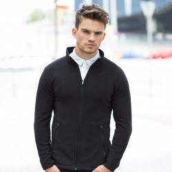 Plain Micro Fleece Jacket Men Skinnifit 200 GSM